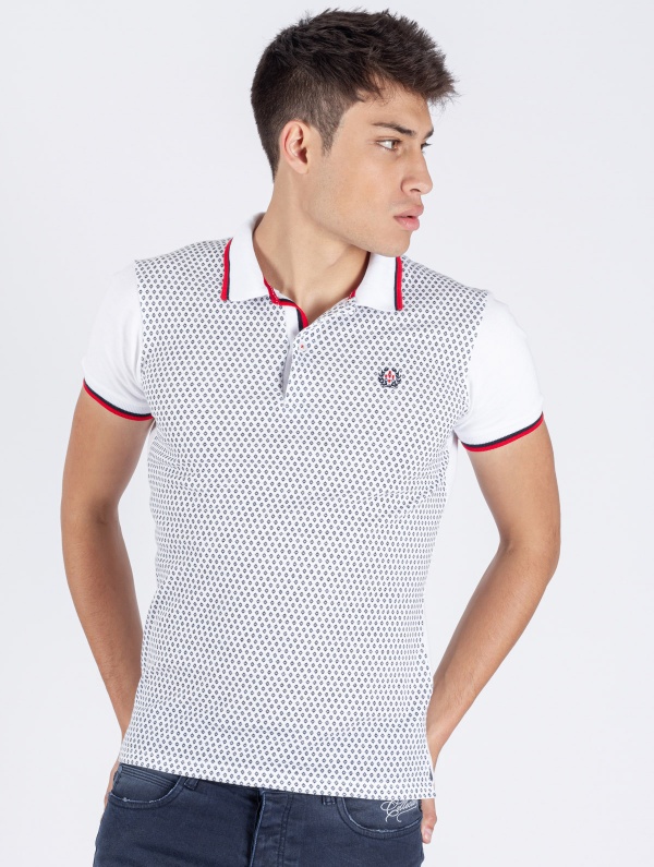 POLO SMK FLOWER PRINTED