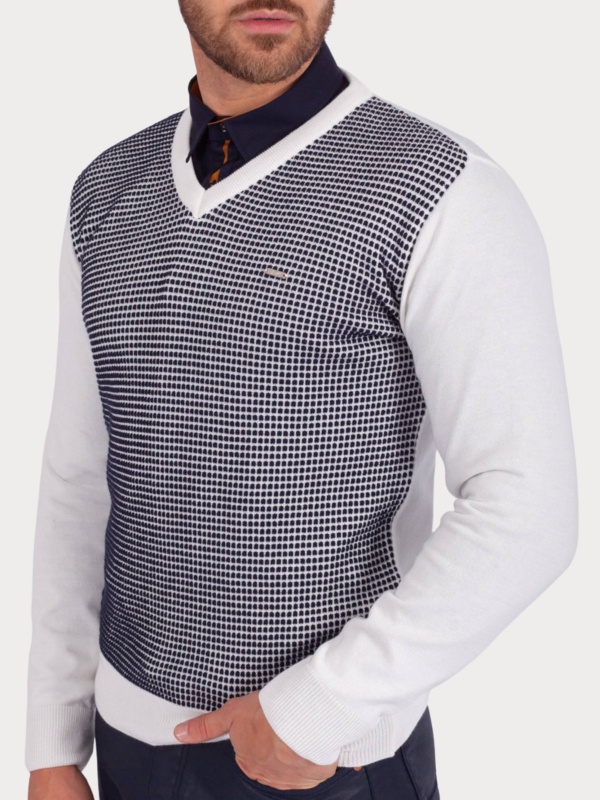 CAMISOLA SMK V-NECK DOTS