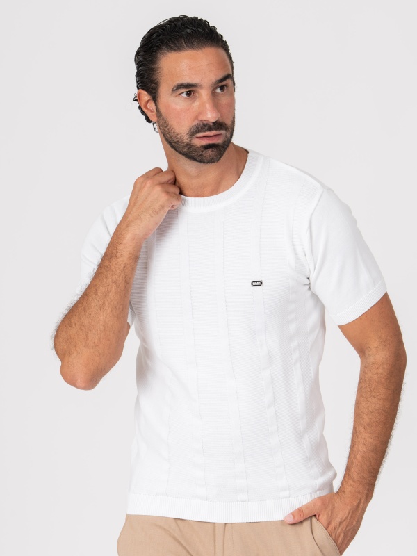 T-SHIRT SMK TRICOT BARRAS