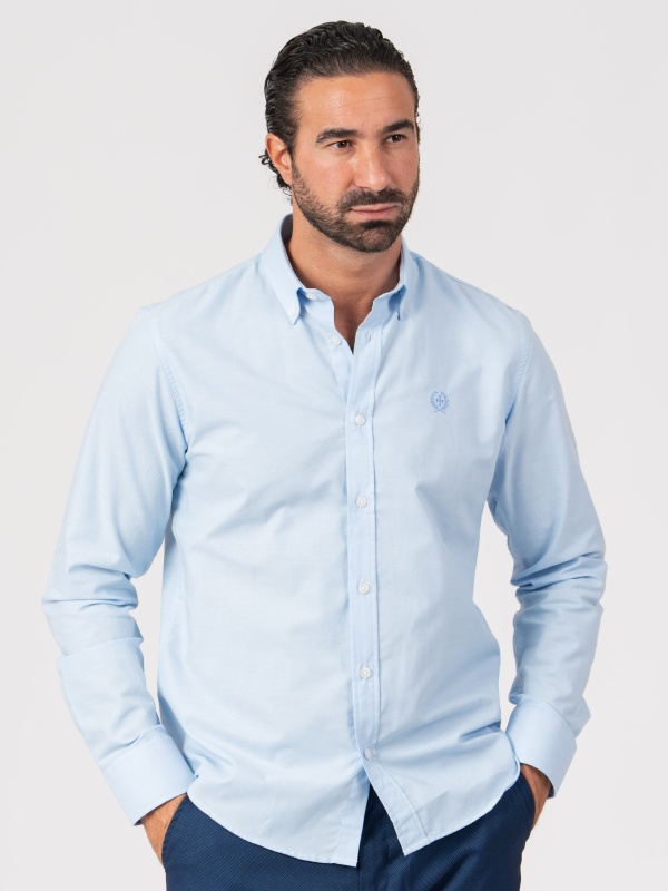 CAMISA SMK OXFORD AZUL