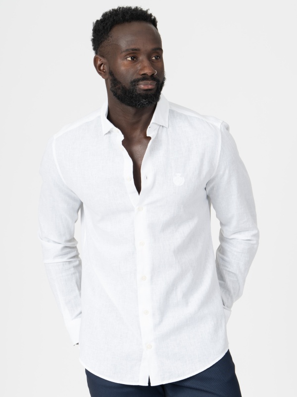 CAMISA SMK LINHO BRANCO